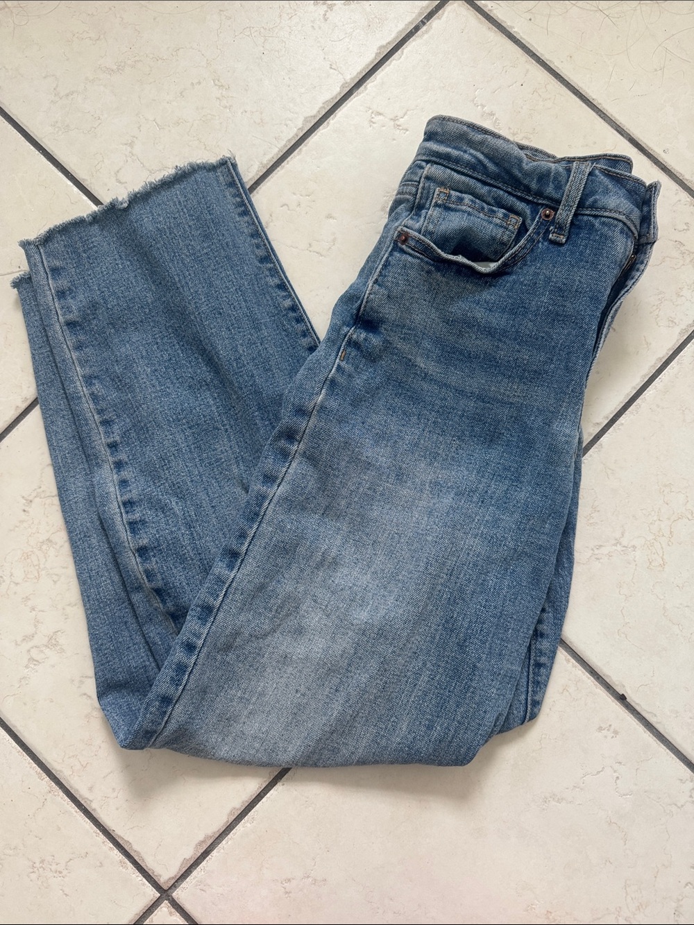 Old Navy Light Wash Straight Leg Jeans